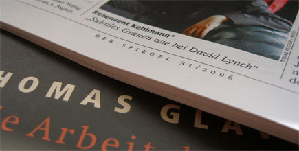 Die Presse ist begeistert: Besprechung im Spiegel von Daniel Kehlmann (Foto: Wolfgang Tischer)